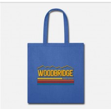 Woodbridge New Jersey Nj State Mountain Souvenir Royal Blue Tote Bag